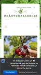 Mobile Screenshot of kraeuterallerlei.de